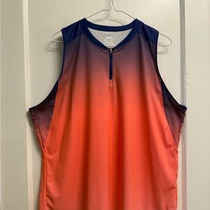 Slazenger Purple and Blue Golf Top